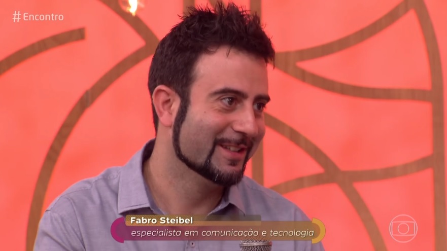 Fabro Steibel no “Encontro com Fátima Bernardes”